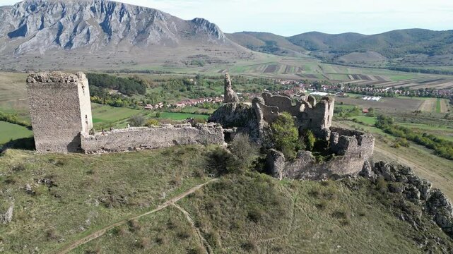 The Trascau fortress, Romania