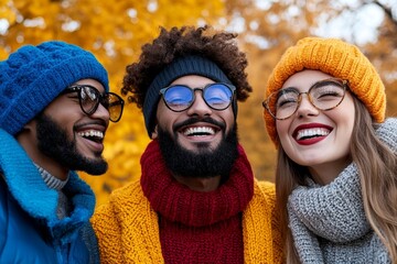 Friends sharing a heartfelt embrace, with genuine happiness in their smiles and eyes