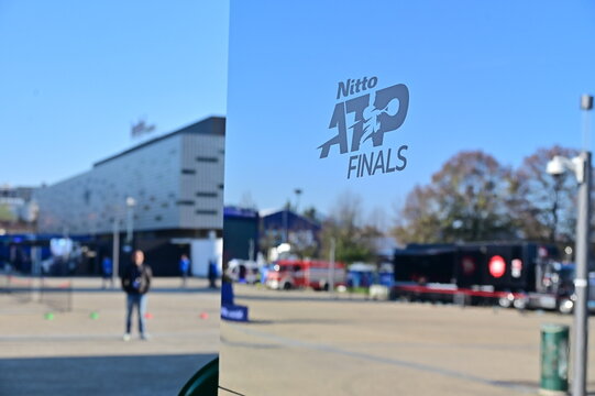 Exterior view of Inalpi Arena venue of Nitto ATP Finals sport event that is being disputed in these days  Turin Italy November 11 2024
