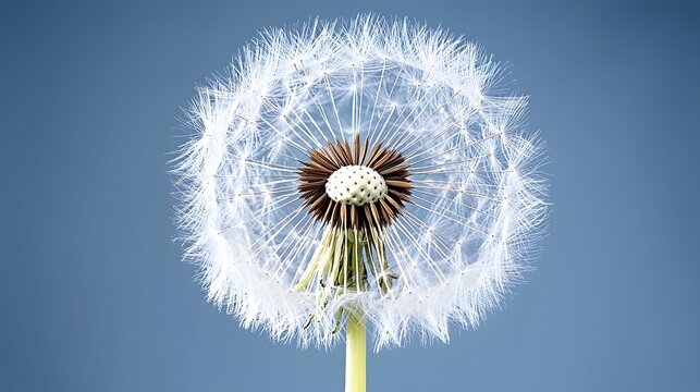 Dandelion Clock: A close-up of a dandelion&rsquo;s fluffy seed head, individual filaments ready to disperse. The windless air mirrors the slow pace of legal proceedings. 