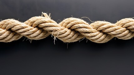 Tangled Threads: A close-up photograph of a frayed rope, intricately knotted and twisted. The fibers seem to represent the complexities and delays inherent in legal proceedings. 