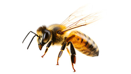 Close-up of a bee
