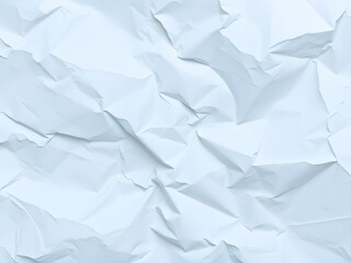 Obraz premium Crumpled paper texture blue background