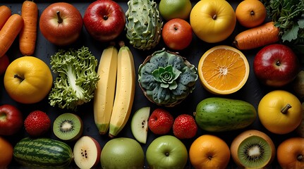 fruits and vegetables