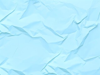 Obraz premium Crumpled paper texture blue background