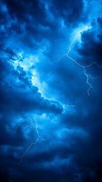 Strom clouds in a dramatic sky.