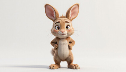 Obraz premium wallpaper with a rabbit from the movie