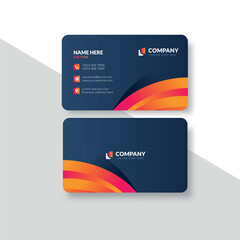 modern business card template