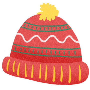 Christmas Winter Beanies festive clothes for celebration Wait for Santa Claus