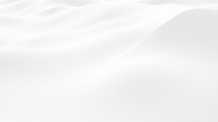 Fototapeta premium Soft and serene abstract white sand dunes texture background with gentle undulations and subtle gradations of color, desert environment, desert landscape, landscape pattern