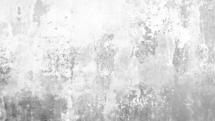 Grunge of old concrete wall for abstract background, Background texture. Crack on White Concrete Wall Texture Background. Surface of white cement wall texture background for design.