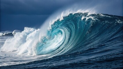 mesmerizing abstract wave with subtle texture and curves on navy blue background, abstract wave, calming effect, peaceful atmosphere, curved lines