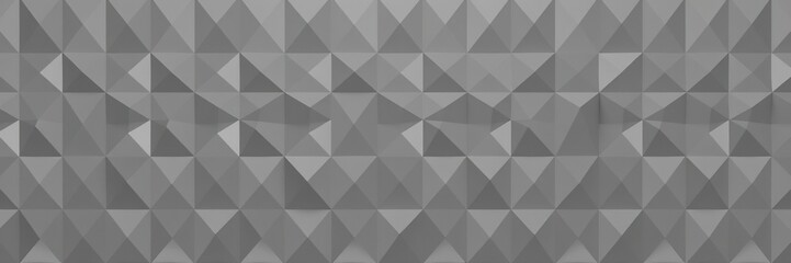 Fototapeta premium intricate geometric pattern of interlocking triangles and squares in shades of grey, modern architecture inspiration, abstract art backgrounds, sleek lines