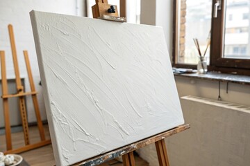 Smooth canvas with visible brush strokes in white oil paint texture, paint, brush strokes, abstract