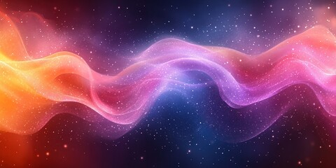 Obraz premium Elegant Minimalist Abstract Background with Soft Gradient Waves, Professional Photography and Studio Lighting - High Resolution, Flat Design, Low Contrast & No Shadows