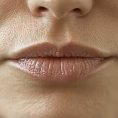 Fototapeta premium a white woman closed 