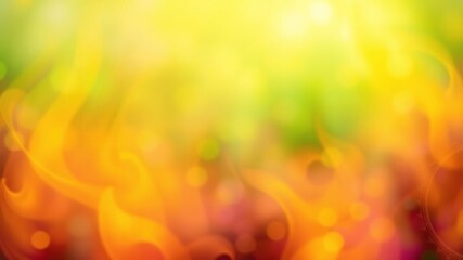 Vibrant colors blend in an ethereal environment of swirling greens and yellows, swirling patterns, abstract artwork, green and yellow palette