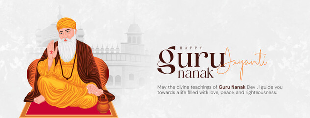 Guru Nanak Jayanti Social Media Post