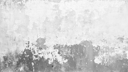 Grunge of old concrete wall for abstract background, Background texture. Crack on White Concrete Wall Texture Background. Surface of white cement wall texture background for design.