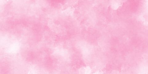 Soft Pink grainy white cloudy Watercolor Gradient Background, Soft Pink cloudy and smooth grunge watercolor texture background, aquarelle painted subtle pink watercolor canvas of grunge texture.