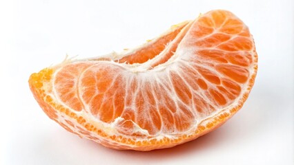 A mesmerizing tangerine hue dominates a stark white background, forming an intricate and dynamic pattern that seems to shift and change, geometric, modern, abstract, contemporary, canvas