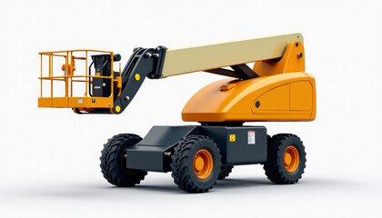 Fototapeta premium Modern Construction Equipment - High Reach Platform