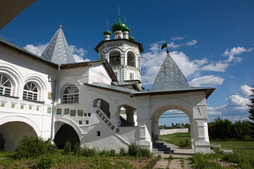 Fototapeta premium Russia Novgorod region Cathedral of St. Nicholas the Wonderworker in Vyazhitsi