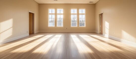 Bright and airy interior of an empty room undergoing renovation showcasing potential design opportunities