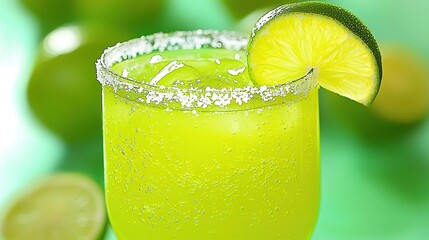 Italian Margarita with limoncello and tequila cocktail