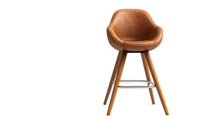 bar stool isolated on transparent background