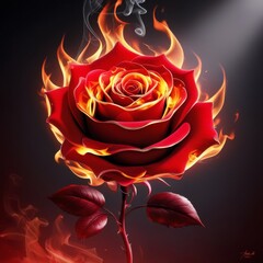Nice rose pic ai generator