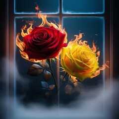 Nice rose pic ai generator