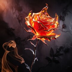Nice rose pic ai generator