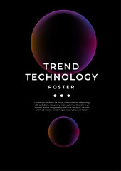 Abstract on Modern Geometric Cover Background