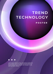 Abstract Minimalist Background with Gradient Geometric Shapes. Ideal for presentations, posters, and digital designs, offering a modern and elegant aesthetic
