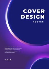 Abstract Minimal Background with Vibrant Color Gradient