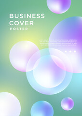 Abstract Minimal Background with Vibrant Color Gradient