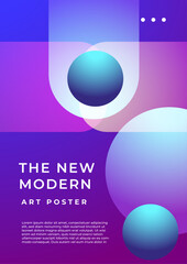 Abstract Minimalist Background with Gradient Geometric Shapes. Ideal for presentations, posters, and digital designs, offering a modern and elegant aesthetic