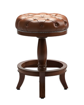 recommend clip art: Brown bar stool on a transparent background. isolated background.