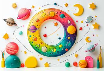 Obraz premium Children's Playroom with bed and rack and some toys