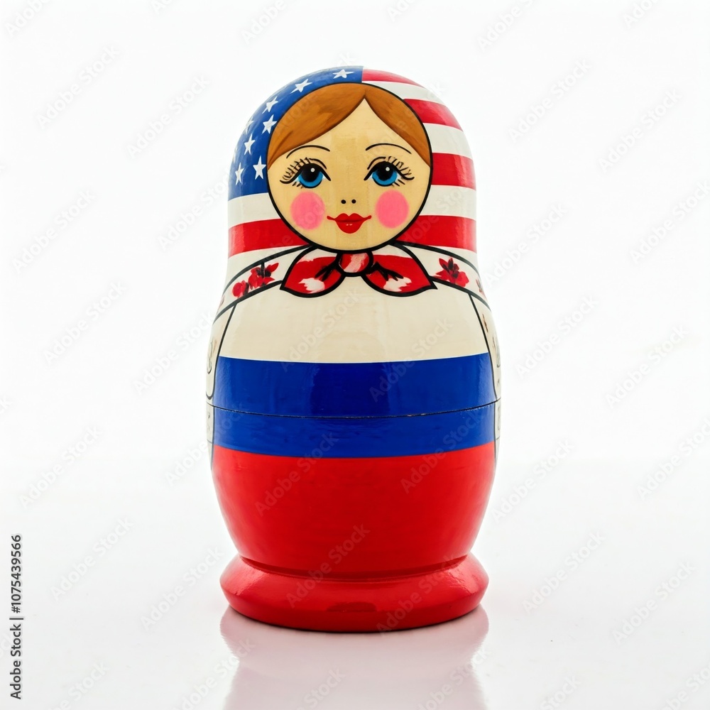 Wall mural russian nesting doll