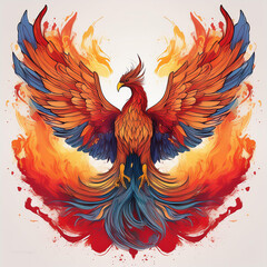 Obraz premium red and yellow feathers