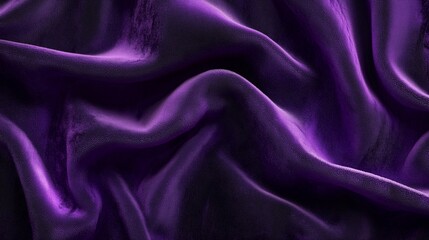 Obraz premium A purple fabric with a shiny texture. It is a very nice looking fabric