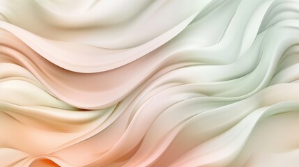 Fototapeta premium Serene Waves of Pastel Hues 