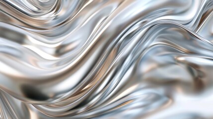 Silver Abstract Swirls: A captivating abstract background showcasing the luxurious texture of shimmering silver, creating a mesmerizing display of fluid, flowing curves.