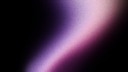 Vibrant noise abstract gradient with purple to pink hues on black background