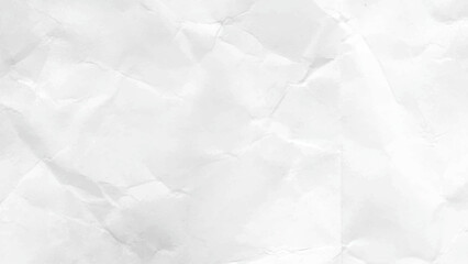 white crumpled paper texture background