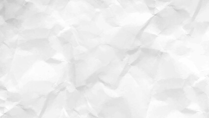 white crumpled paper texture background