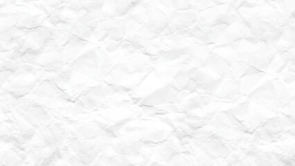 white crumpled paper texture background