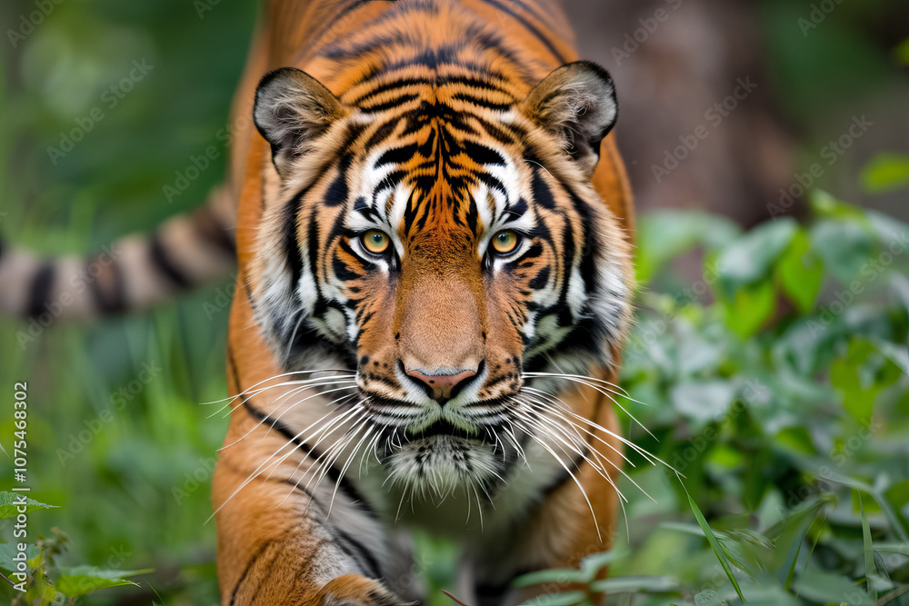 Canvas Prints stalking tiger